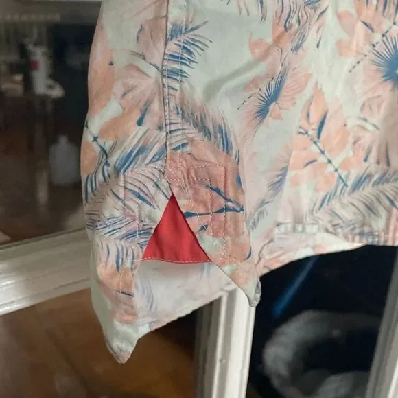 Pullin Pull-in tropical Hawaiian vacation button down short sleeve shirt size M - Picture 11 of 16